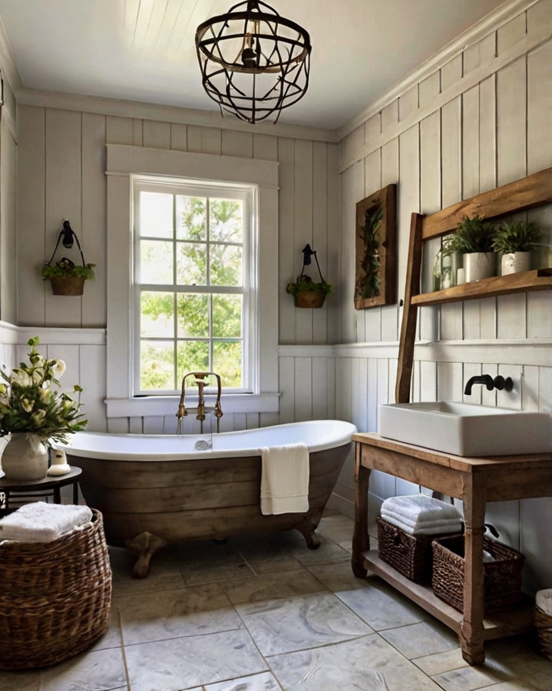 80 Timeless Farmhouse Bathroom Decor Ideas