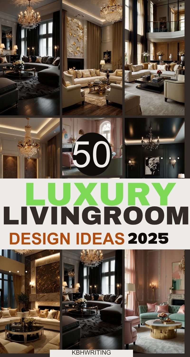 50 Best Luxury Living Room Design Ideas