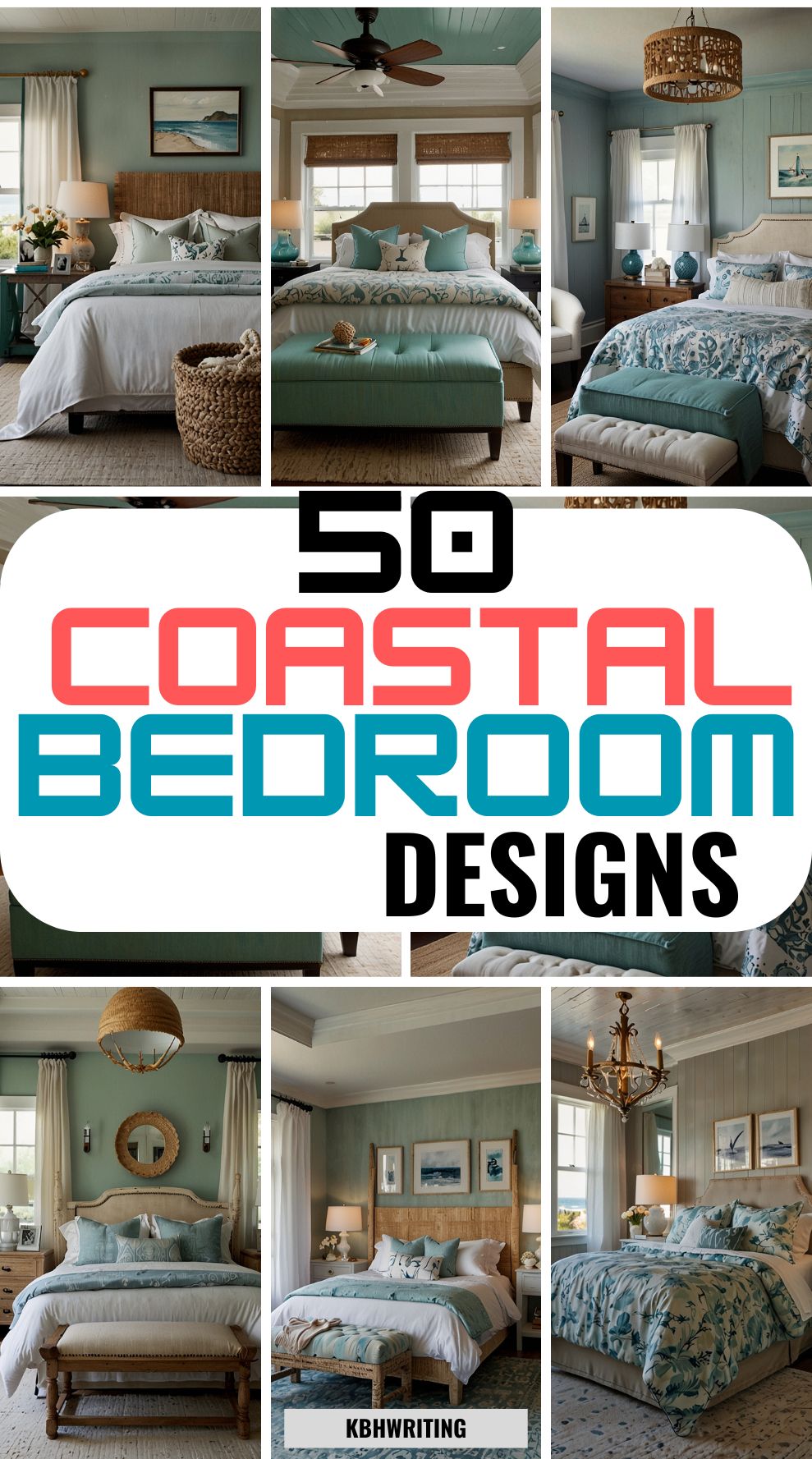 49 Cozy Coastal Bedroom Ideas