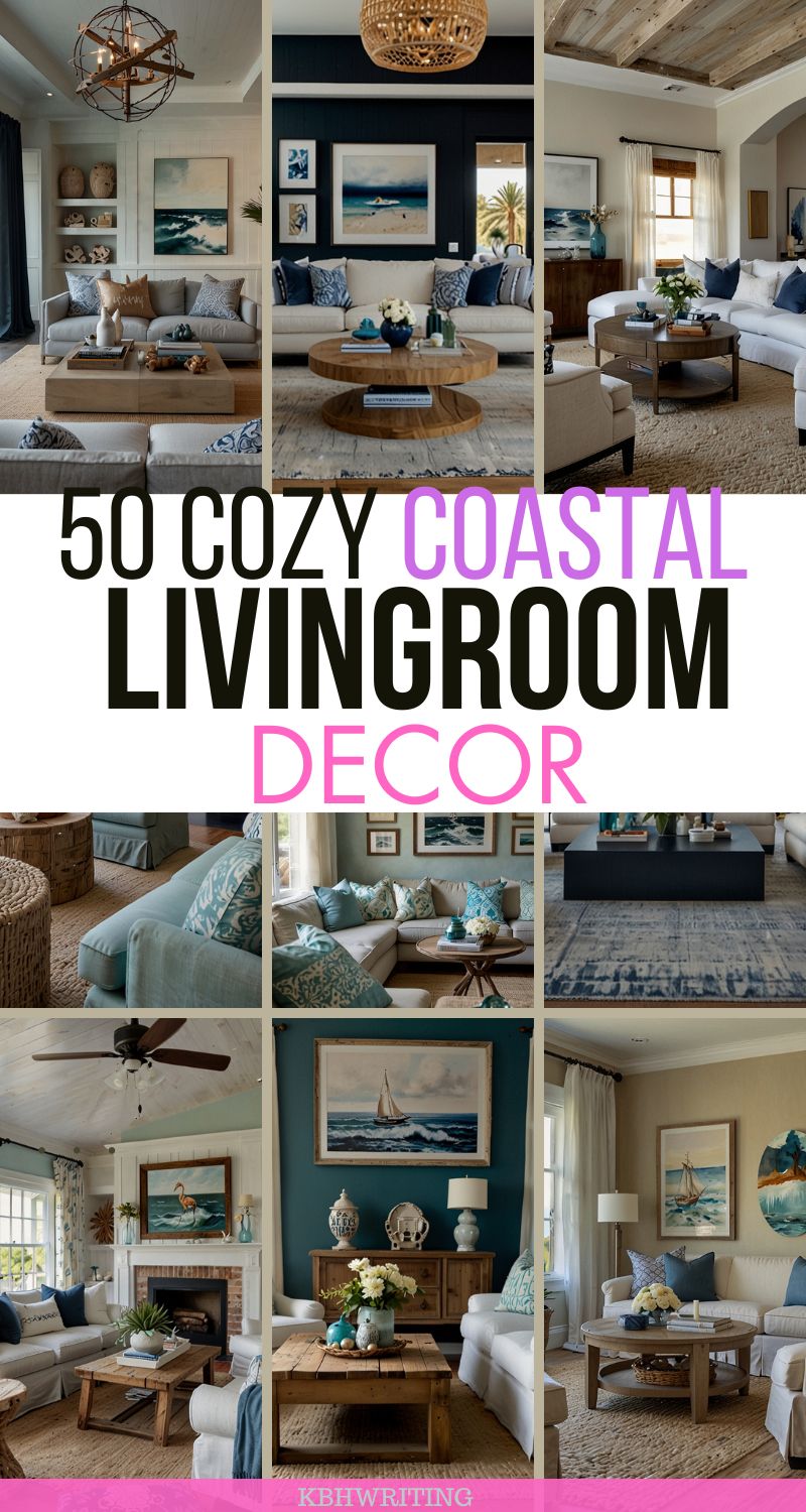 51 Coastal Living Room Ideas