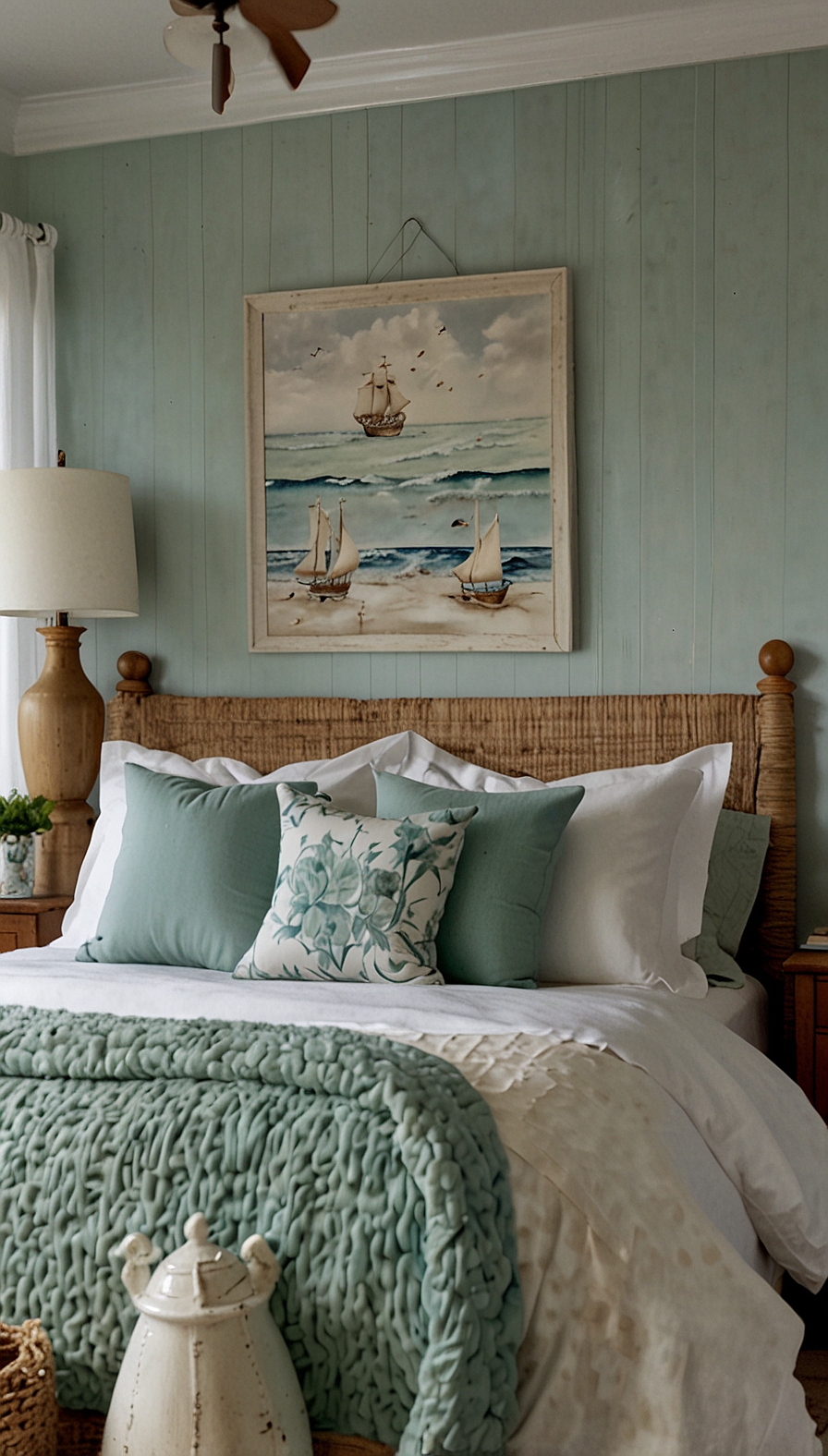 49 Cozy Coastal Bedroom Ideas