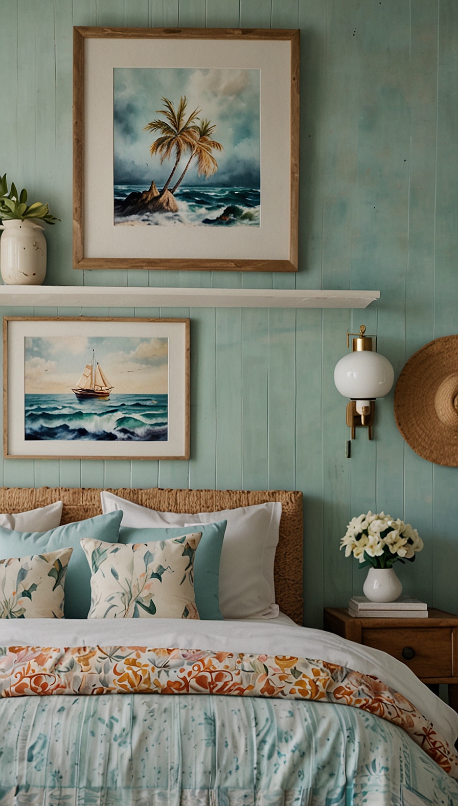 49 Cozy Coastal Bedroom Ideas