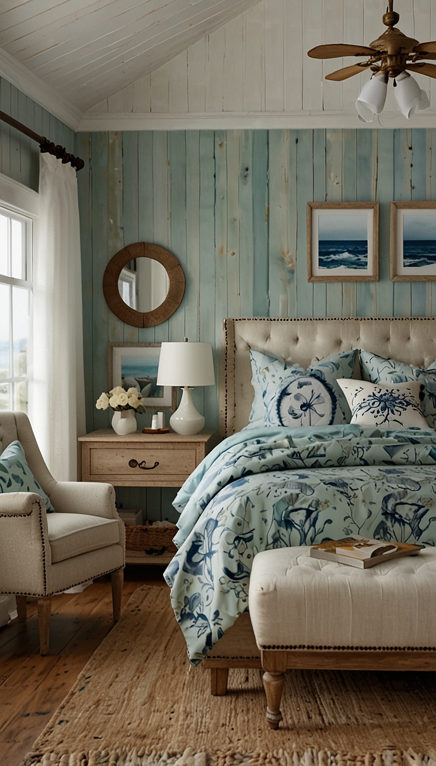 49 Cozy Coastal Bedroom Ideas