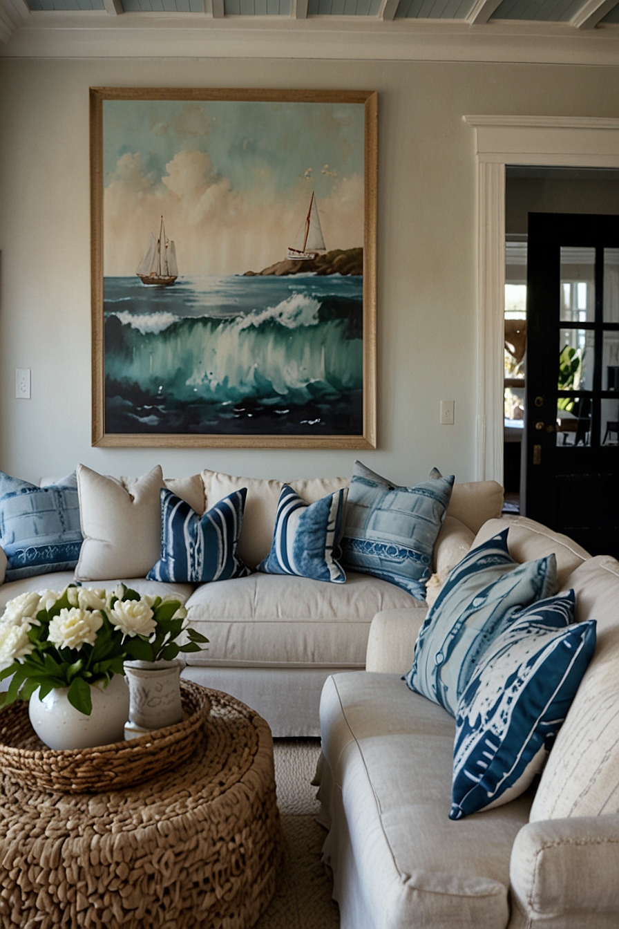 51 Coastal Living Room Ideas