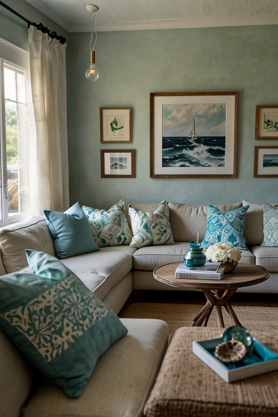 51 Coastal Living Room Ideas