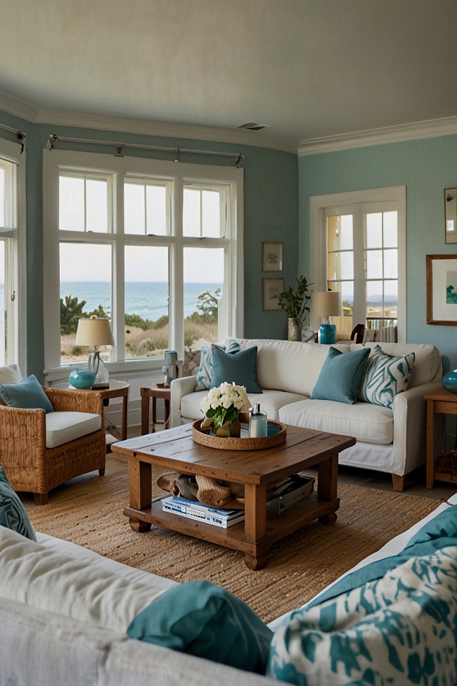 51 Coastal Living Room Ideas