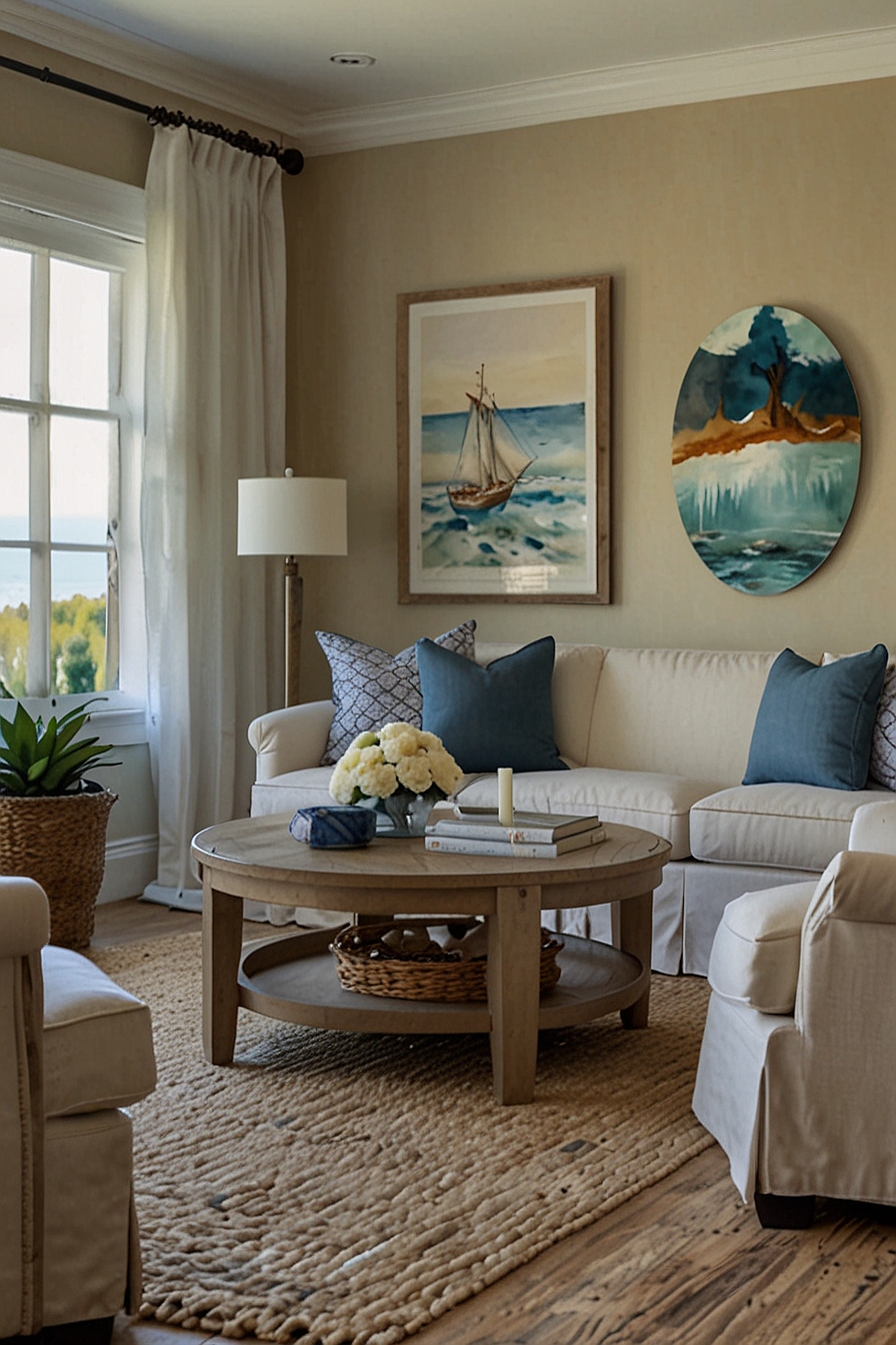 51 Coastal Living Room Ideas