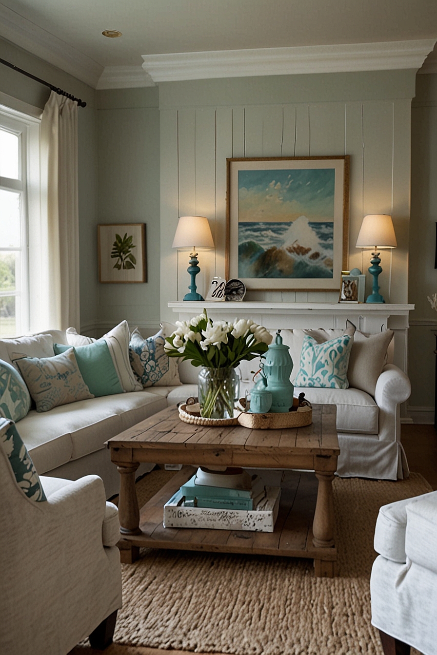 51 Coastal Living Room Ideas