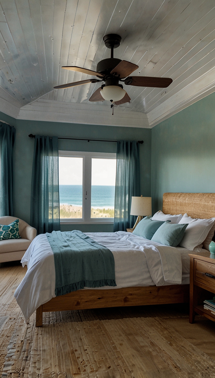 49 Cozy Coastal Bedroom Ideas