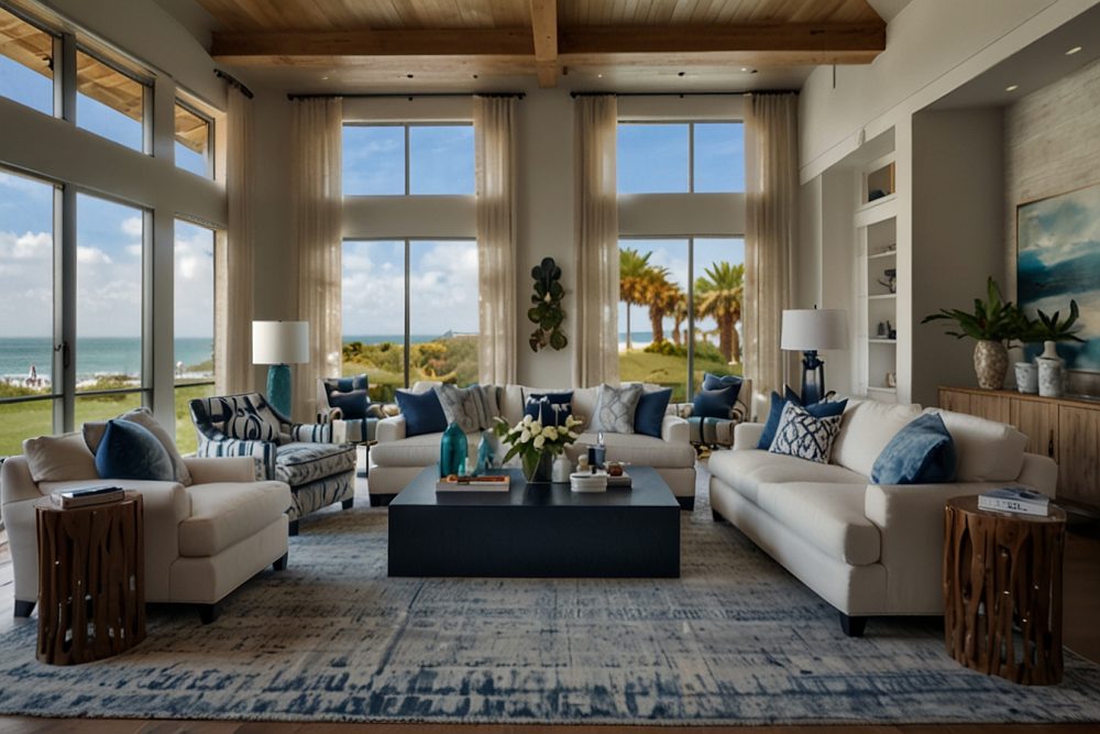 51 Coastal Living Room Ideas