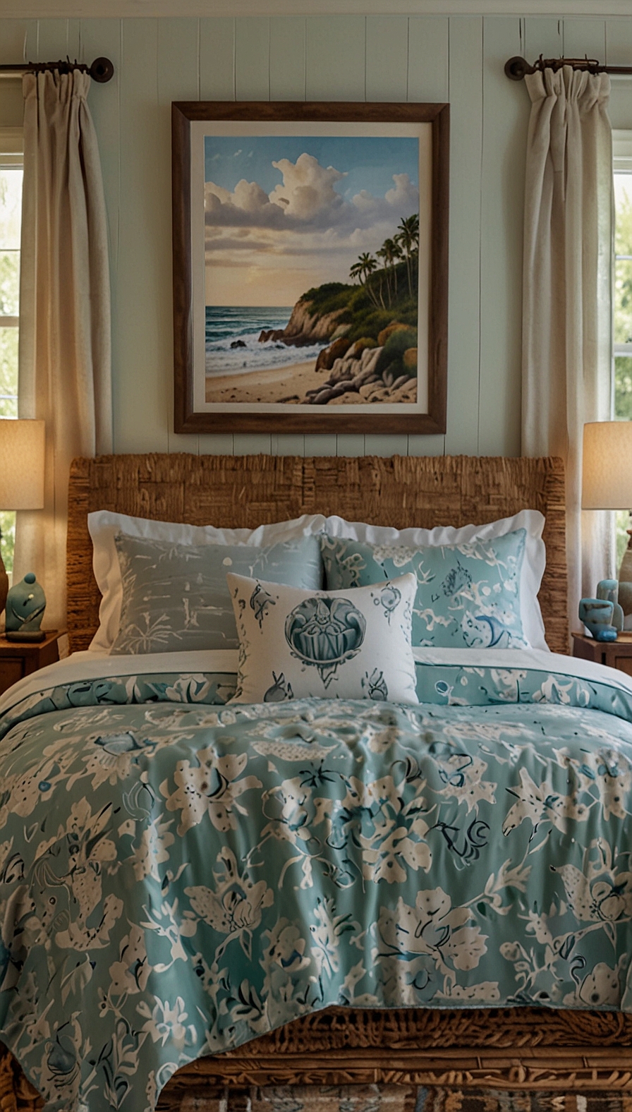 49 Cozy Coastal Bedroom Ideas