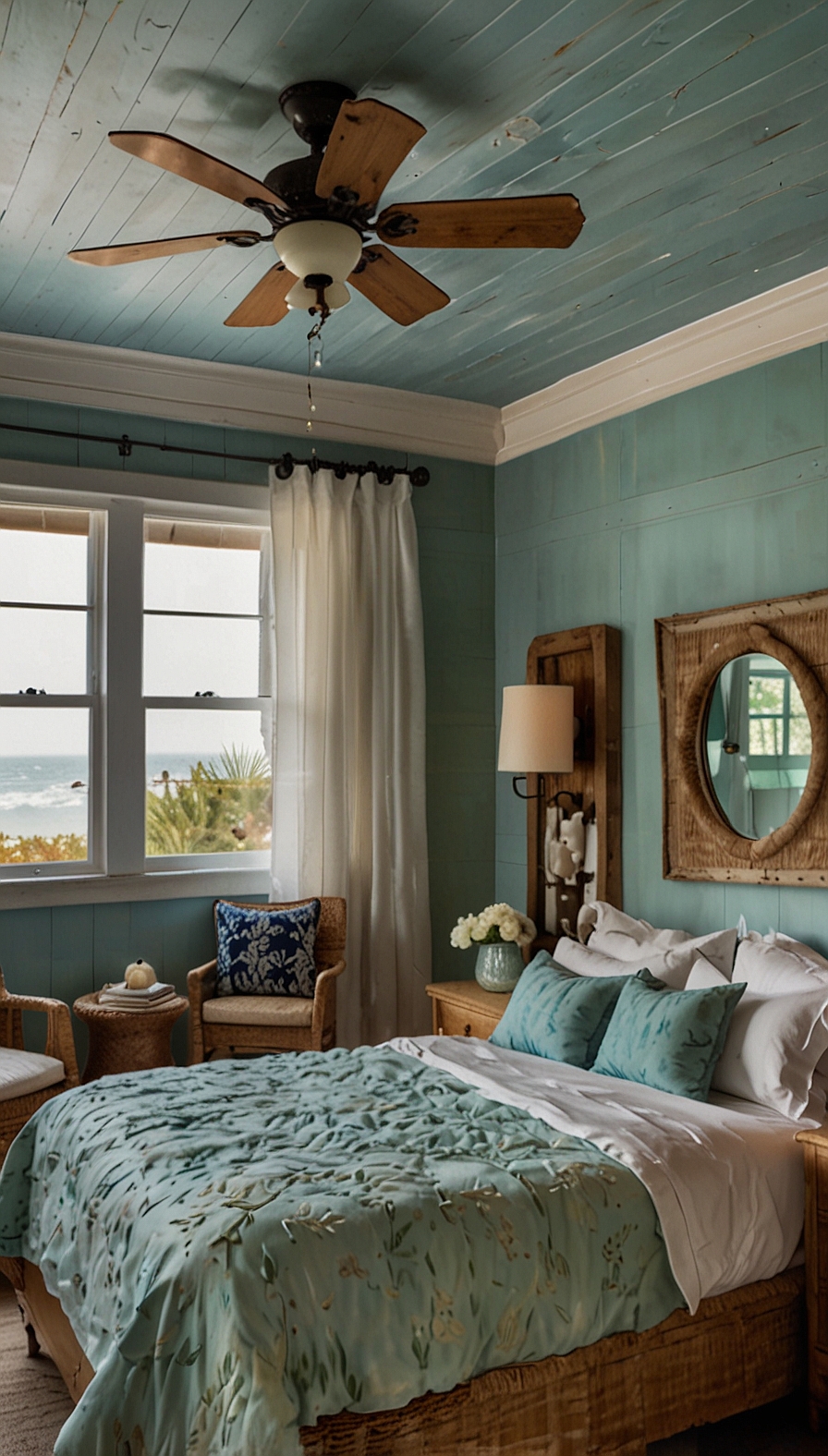 49 Cozy Coastal Bedroom Ideas