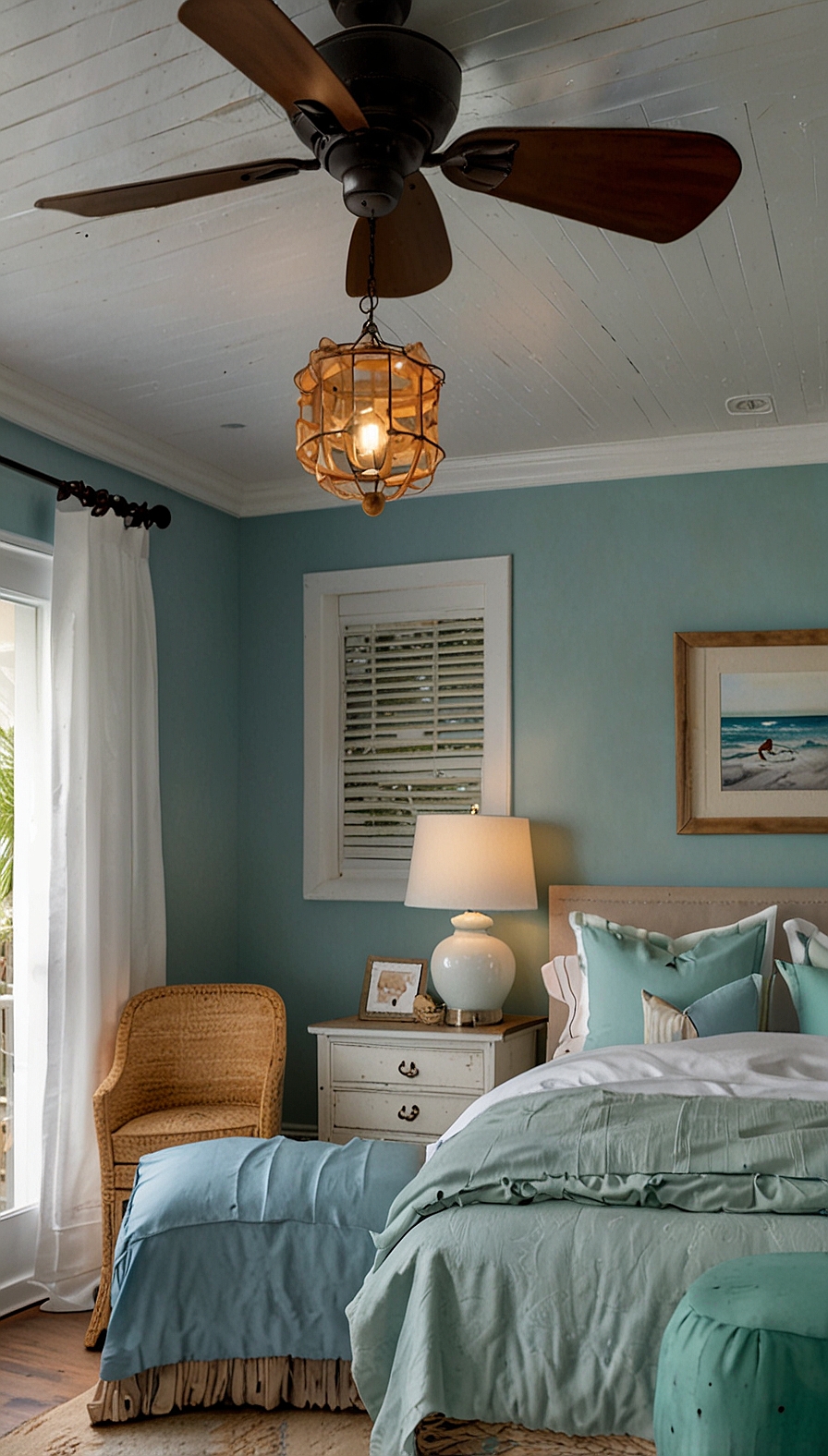 49 Cozy Coastal Bedroom Ideas