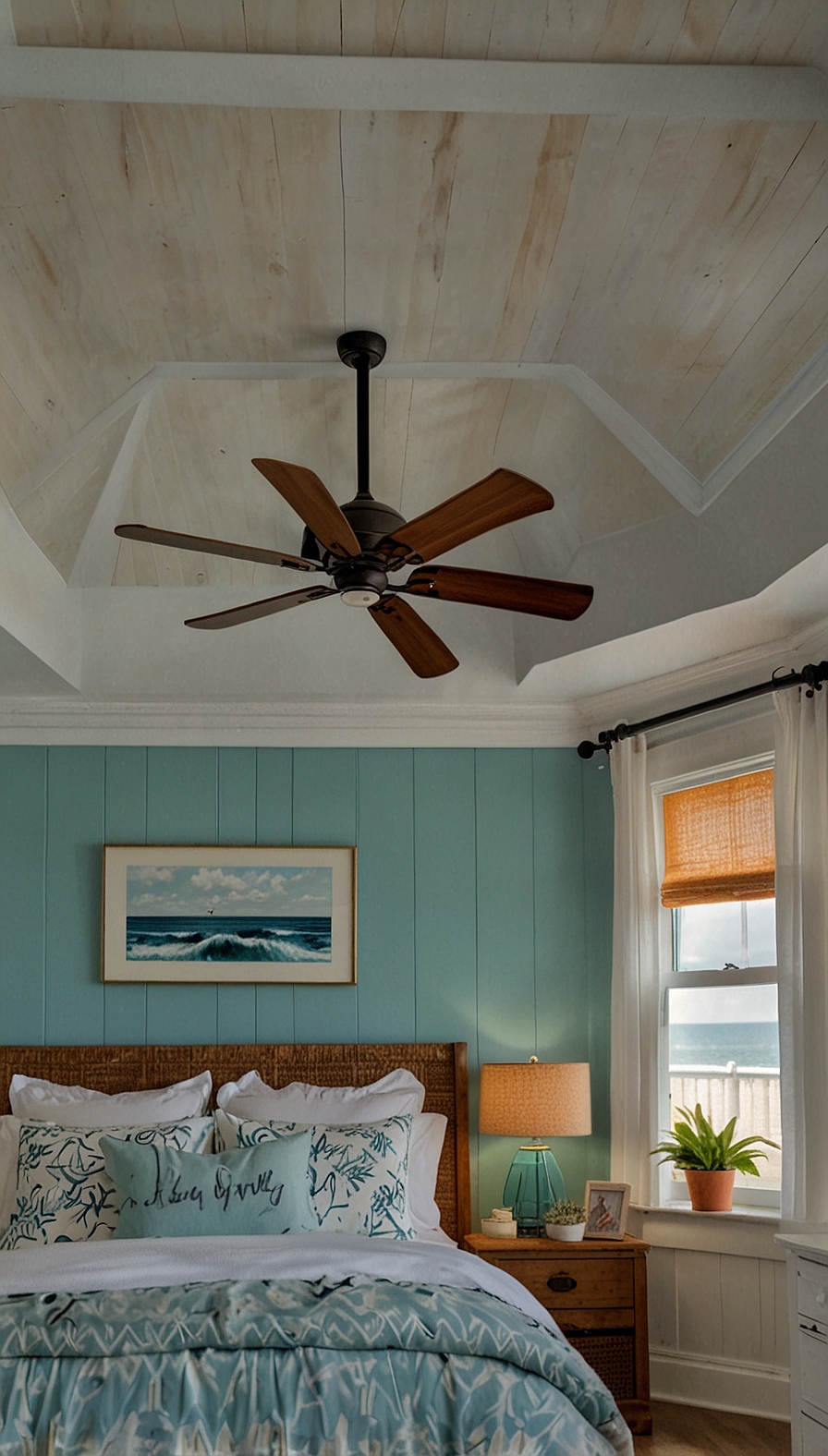 49 Cozy Coastal Bedroom Ideas