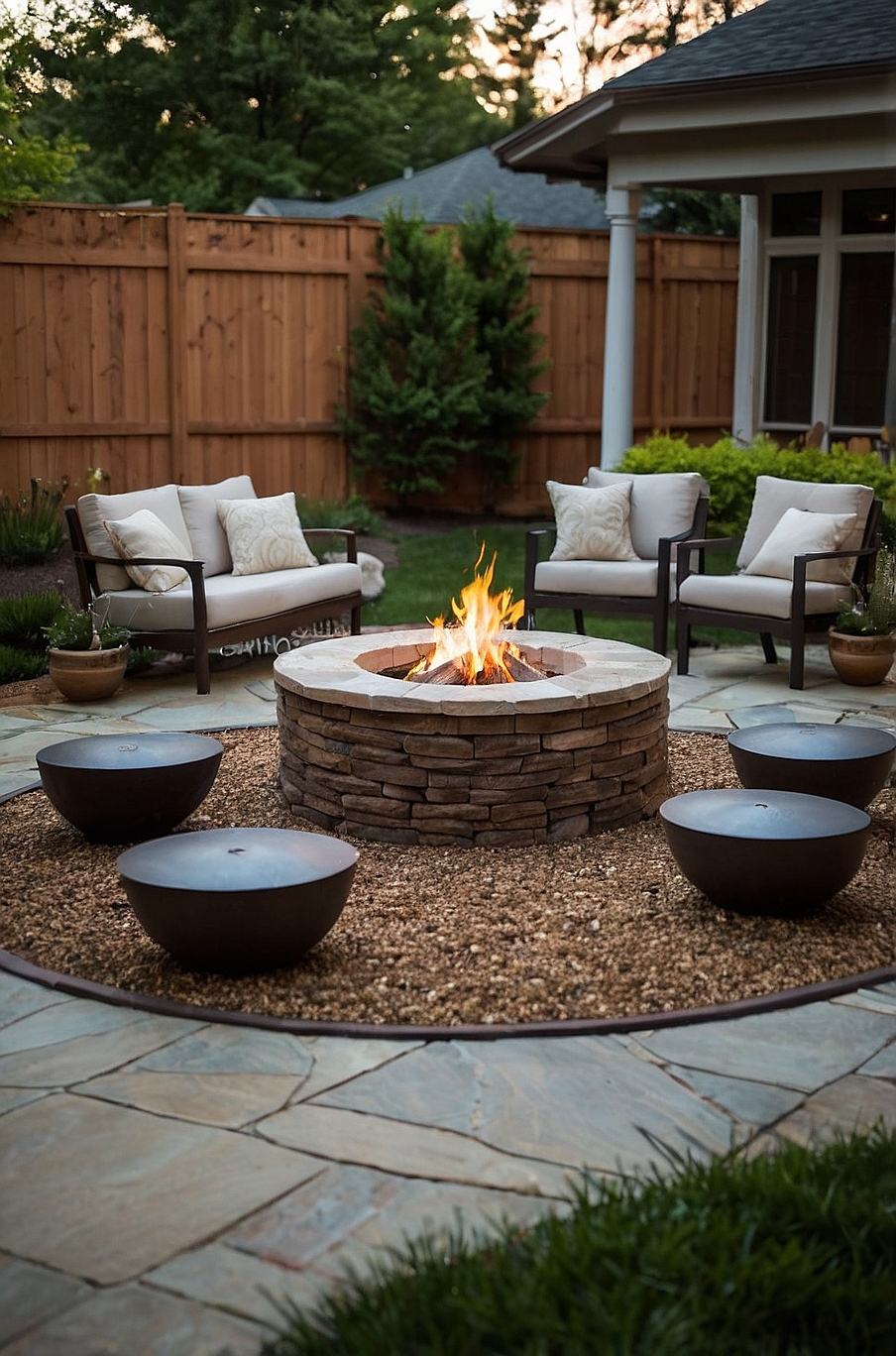 Make a Backyard Fire Pit on a Small Budget