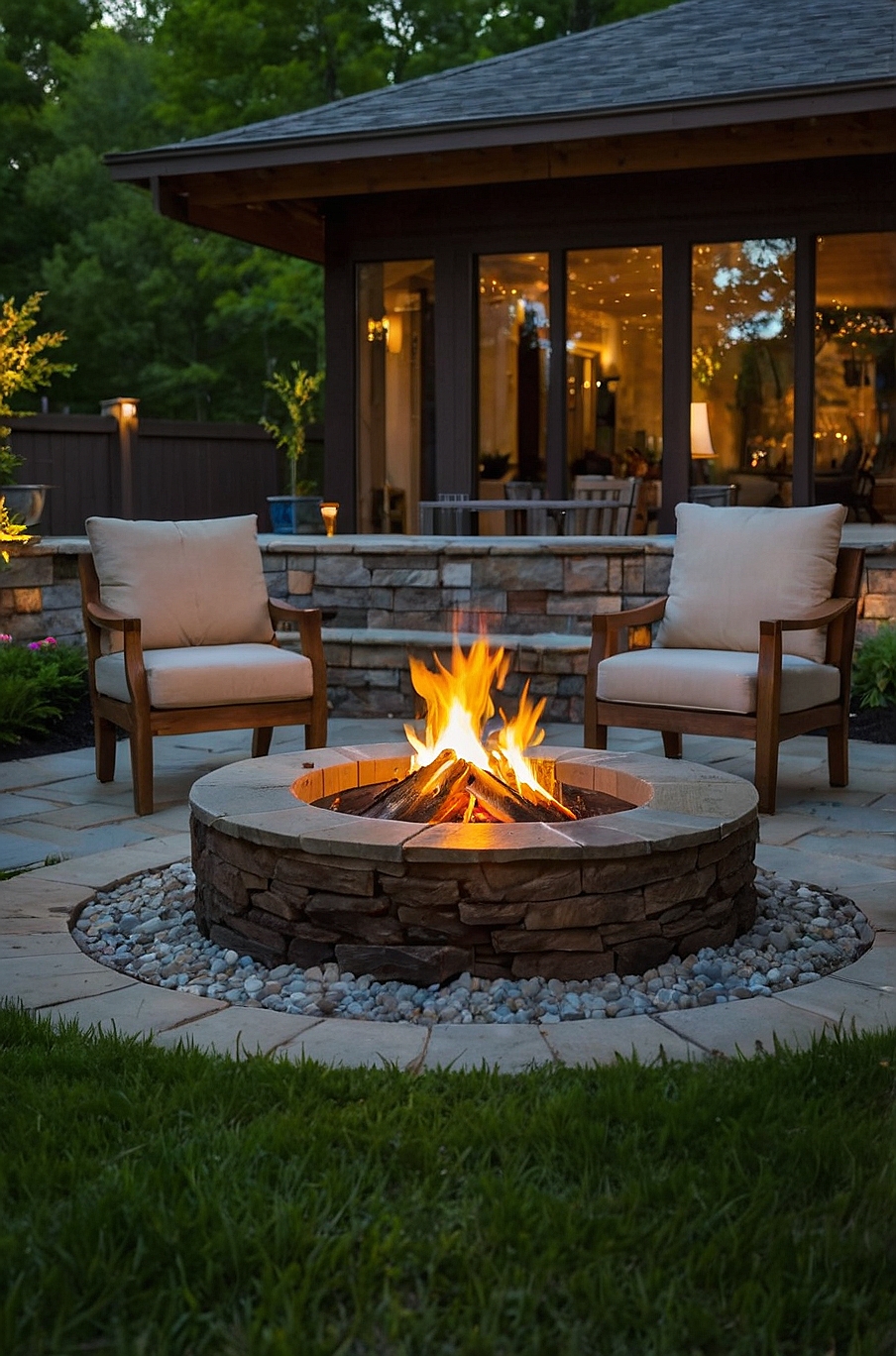 Make a Backyard Fire Pit on a Small Budget