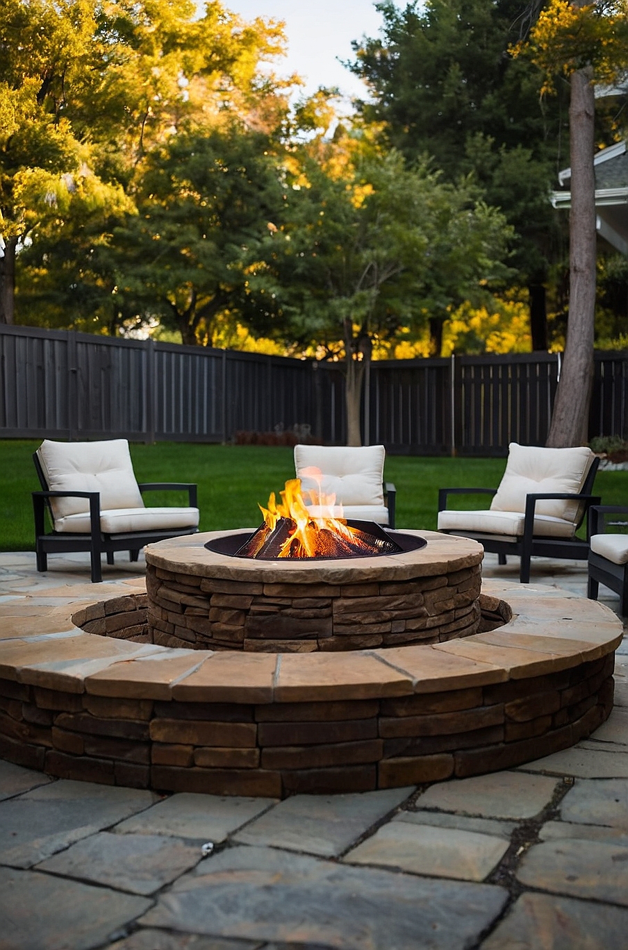 Make a Backyard Fire Pit on a Small Budget