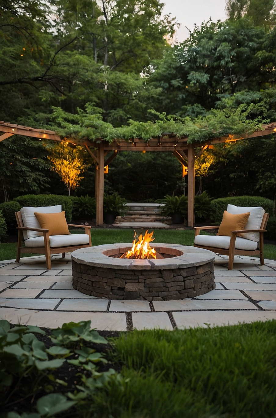 Make a Backyard Fire Pit on a Small Budget