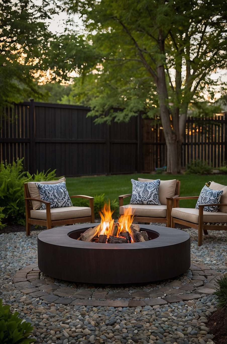 Make a Backyard Fire Pit on a Small Budget