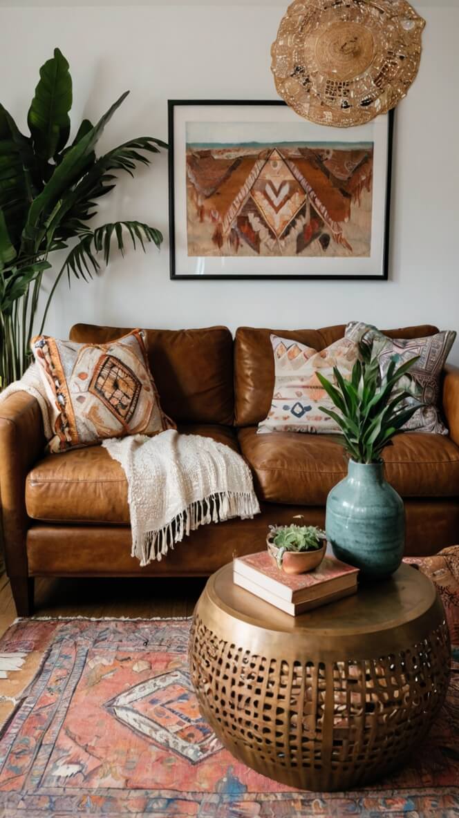 100 Modern Boho Living Room Decor Ideas