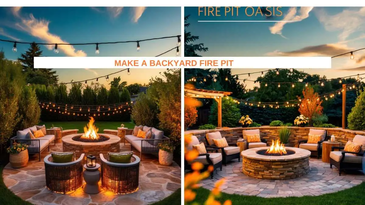 Make a Backyard Fire Pit on a Small Budget