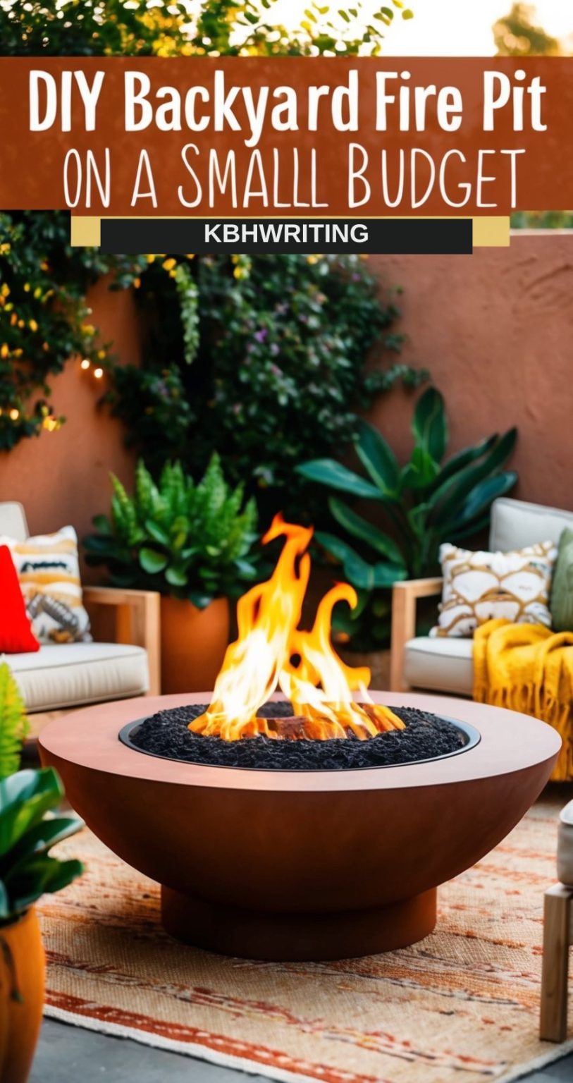 Make A Backyard Fire Pit On A Small Budget