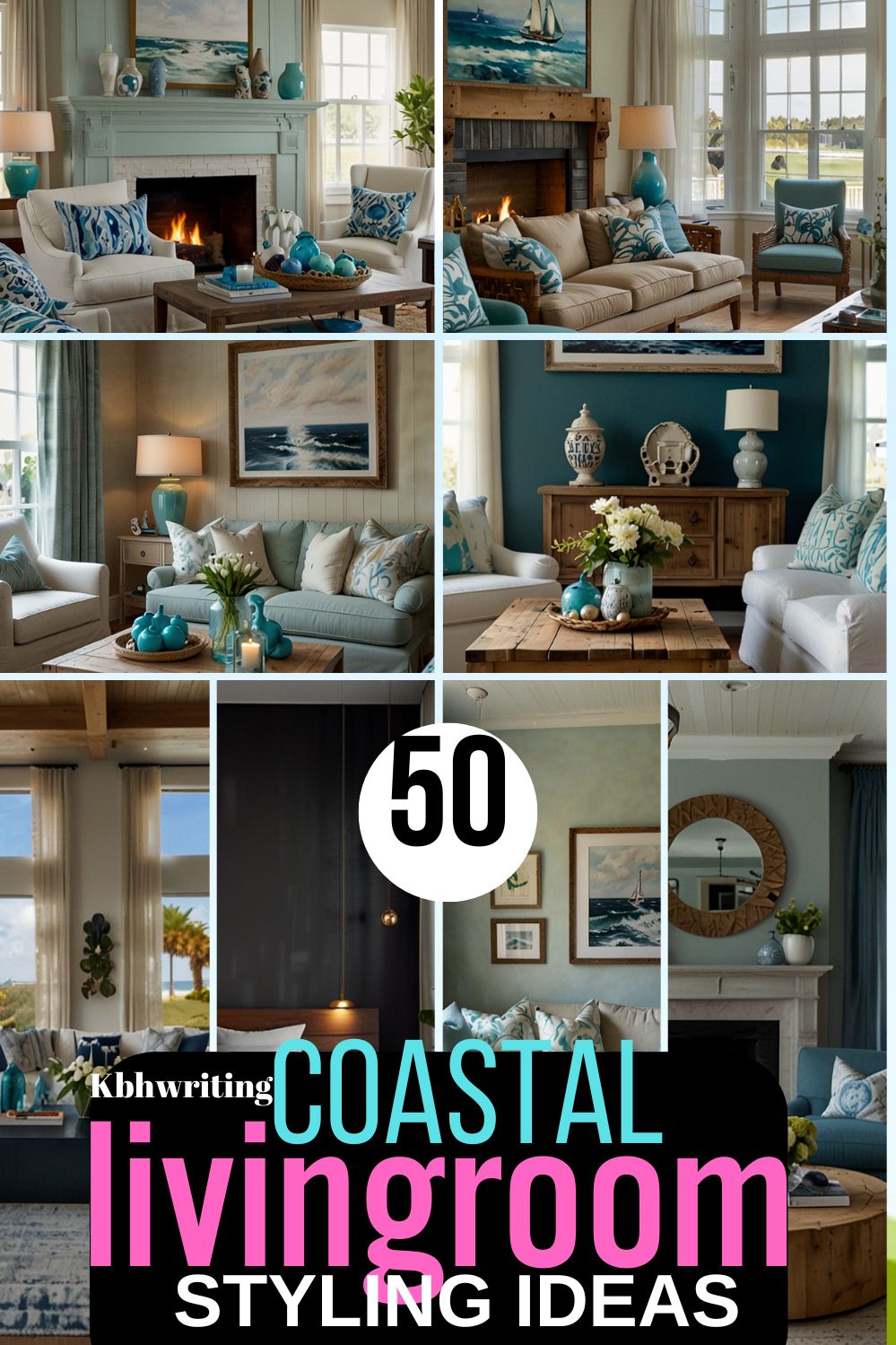 51 Coastal Living Room Ideas