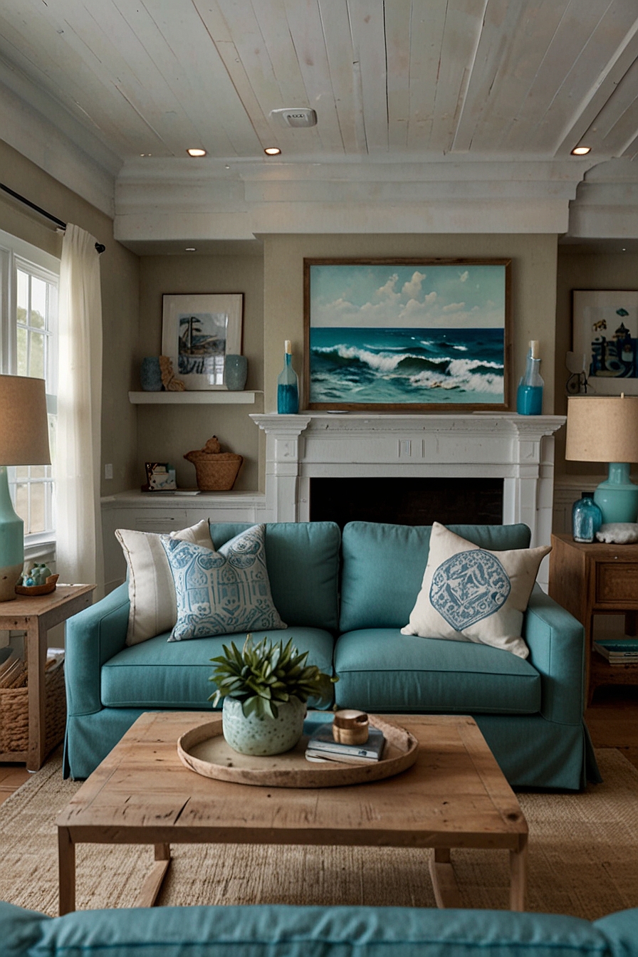 51 Coastal Living Room Ideas