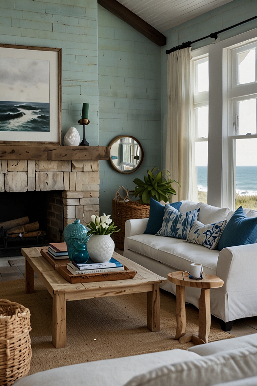 51 Coastal Living Room Ideas