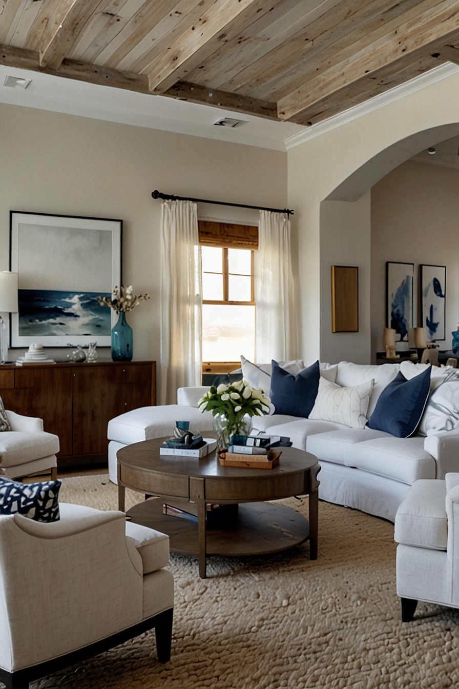 51 Coastal Living Room Ideas