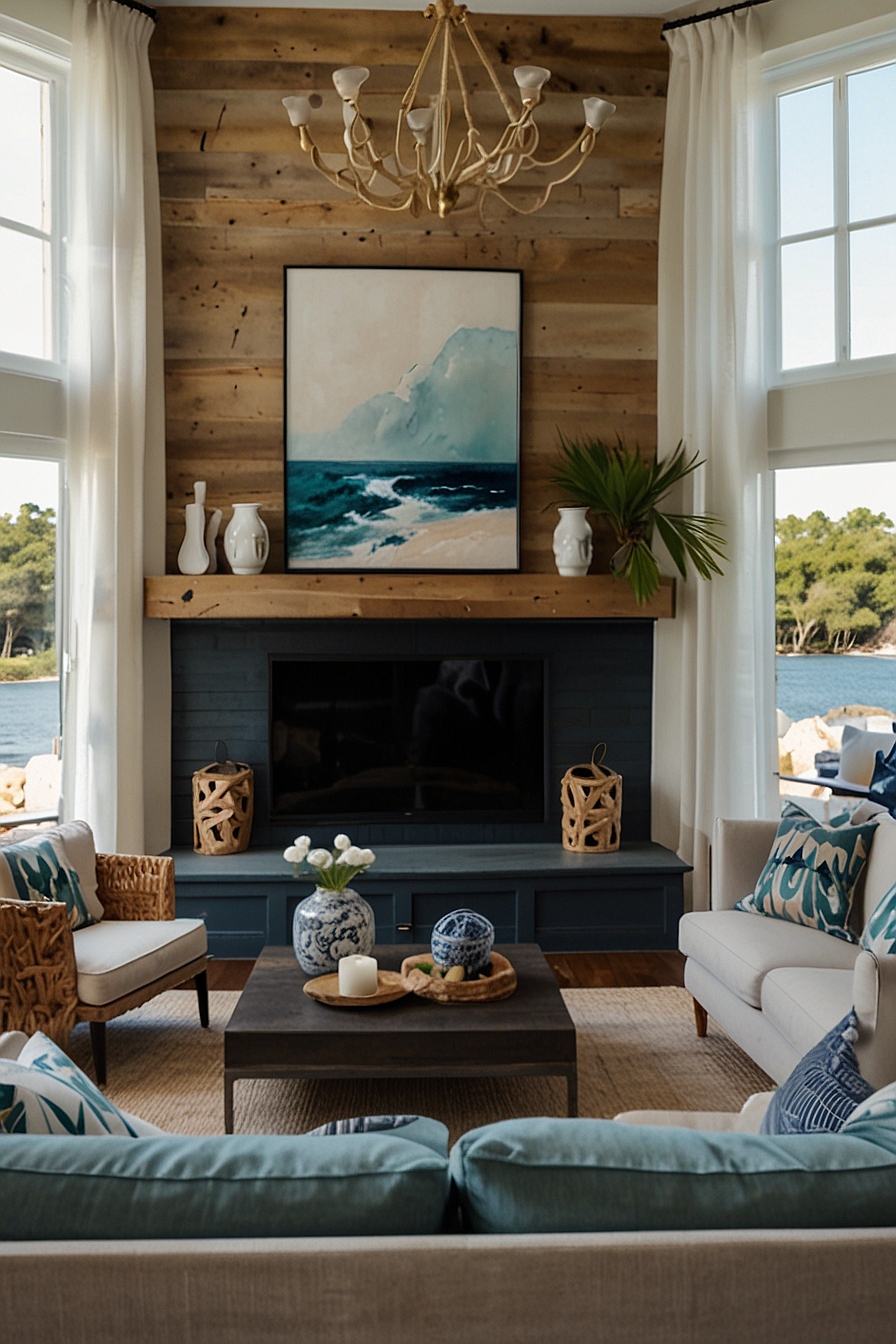 51 Coastal Living Room Ideas