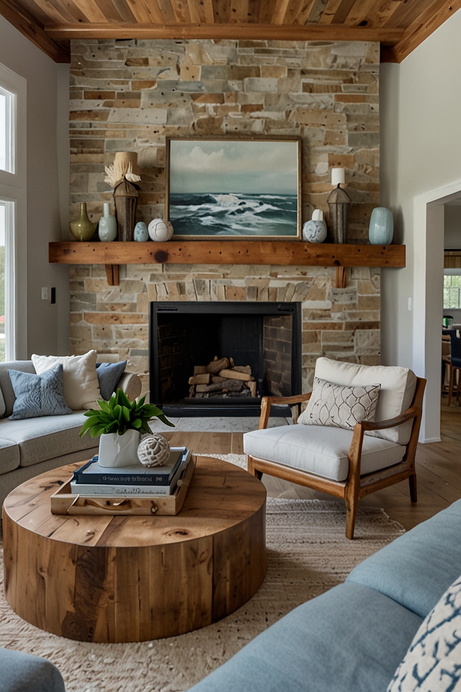 51 Coastal Living Room Ideas