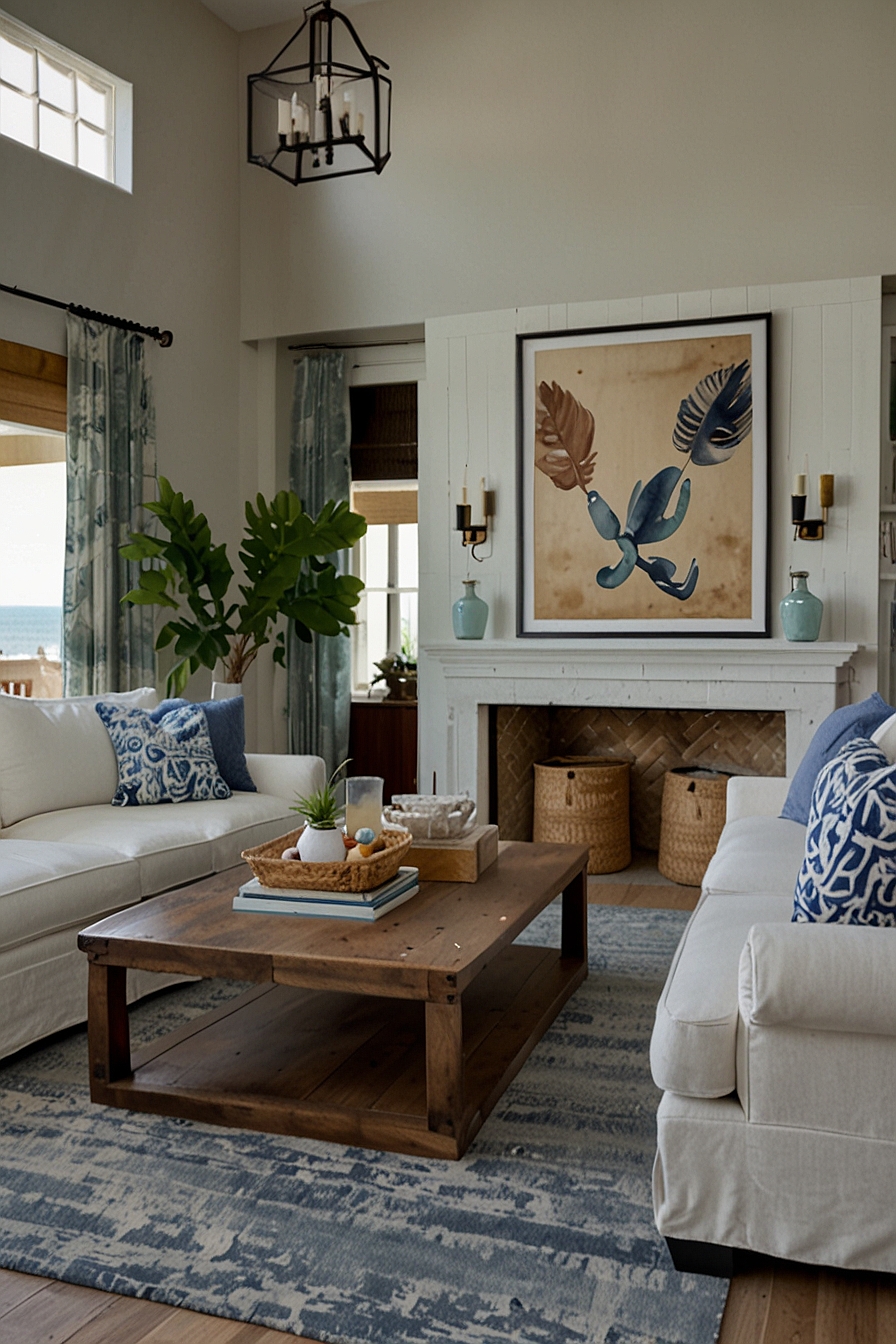 51 Coastal Living Room Ideas