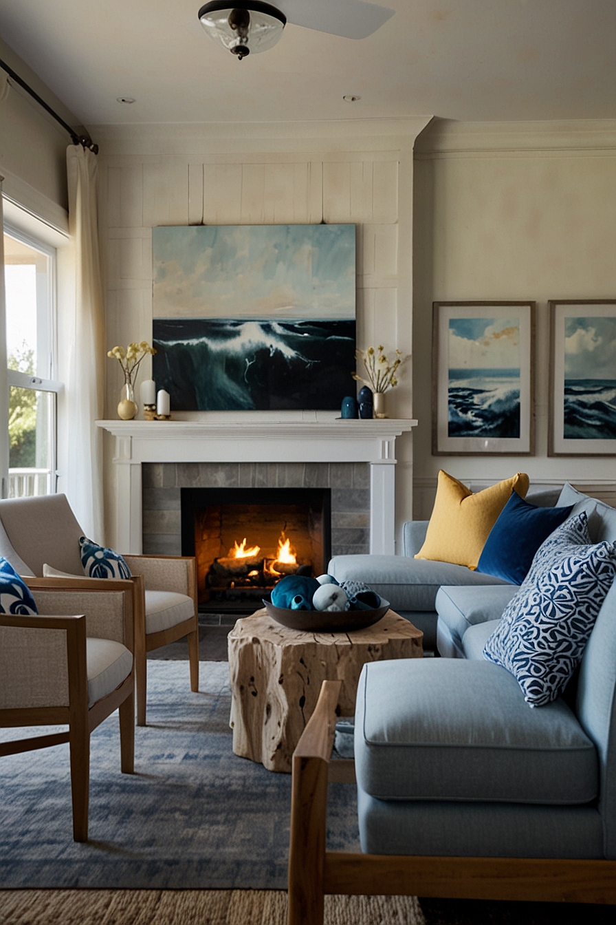 51 Coastal Living Room Ideas