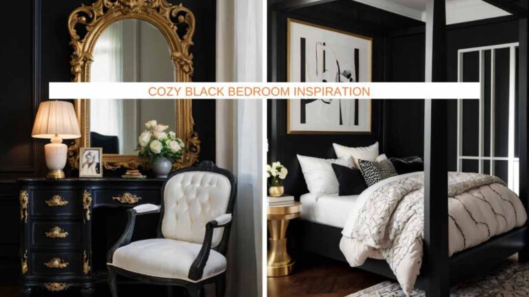 23 Cozy Black Bedroom Inspiration That Feels…too Good!