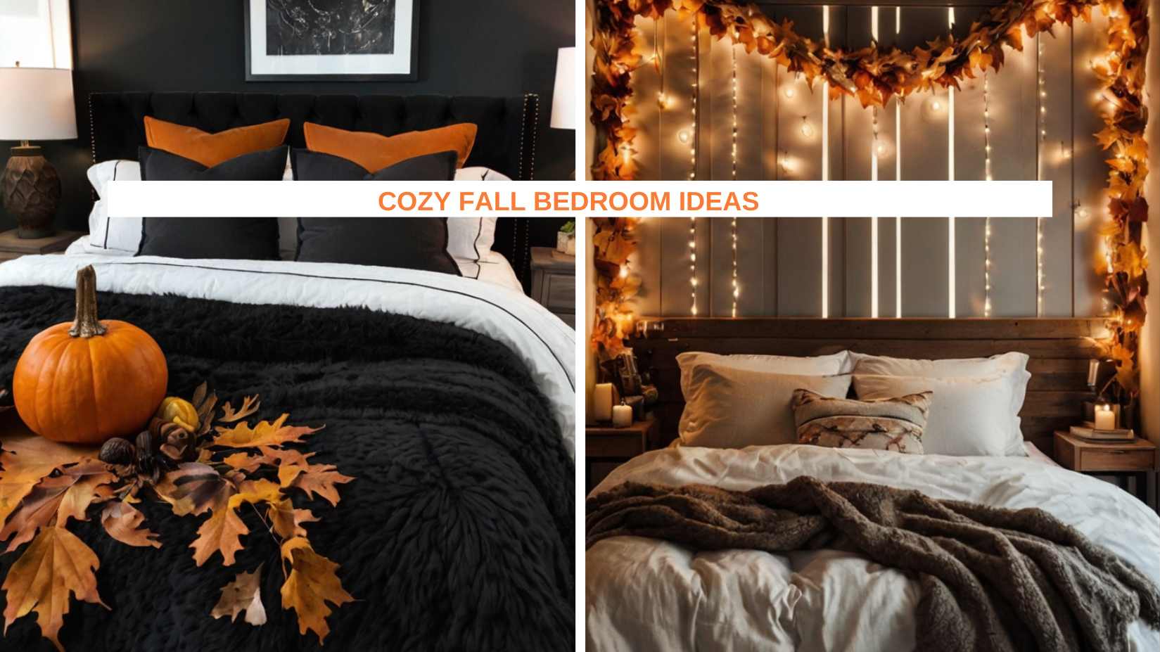 Cozy Fall Bedroom Ideas: Simple and Warm Inspirations