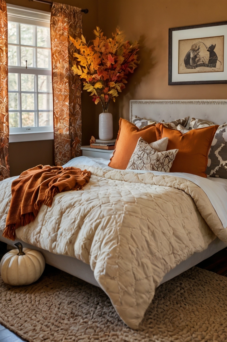 Cozy Fall Bedroom Ideas: Simple and Warm Inspirations