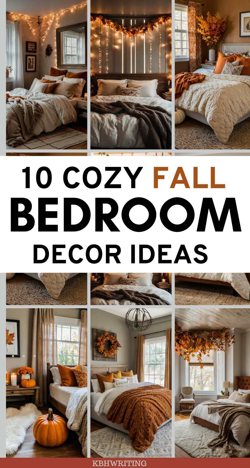 Cozy Fall Bedroom Ideas: Simple and Warm Inspirations