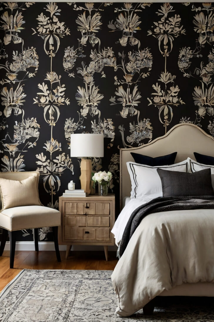 23 Cozy Black Bedroom Inspiration That Feels...too Good!