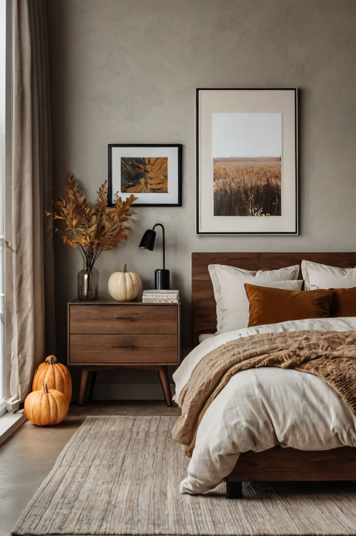 Cozy Fall Bedroom Ideas: Simple and Warm Inspirations