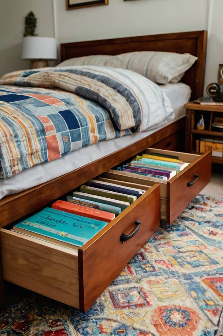 23 Multipurpose Bookshelf Ideas For Small Bedroom