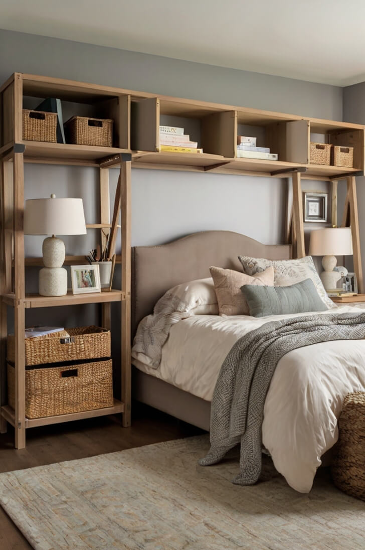 23 Multipurpose Bookshelf Ideas For Small Bedroom