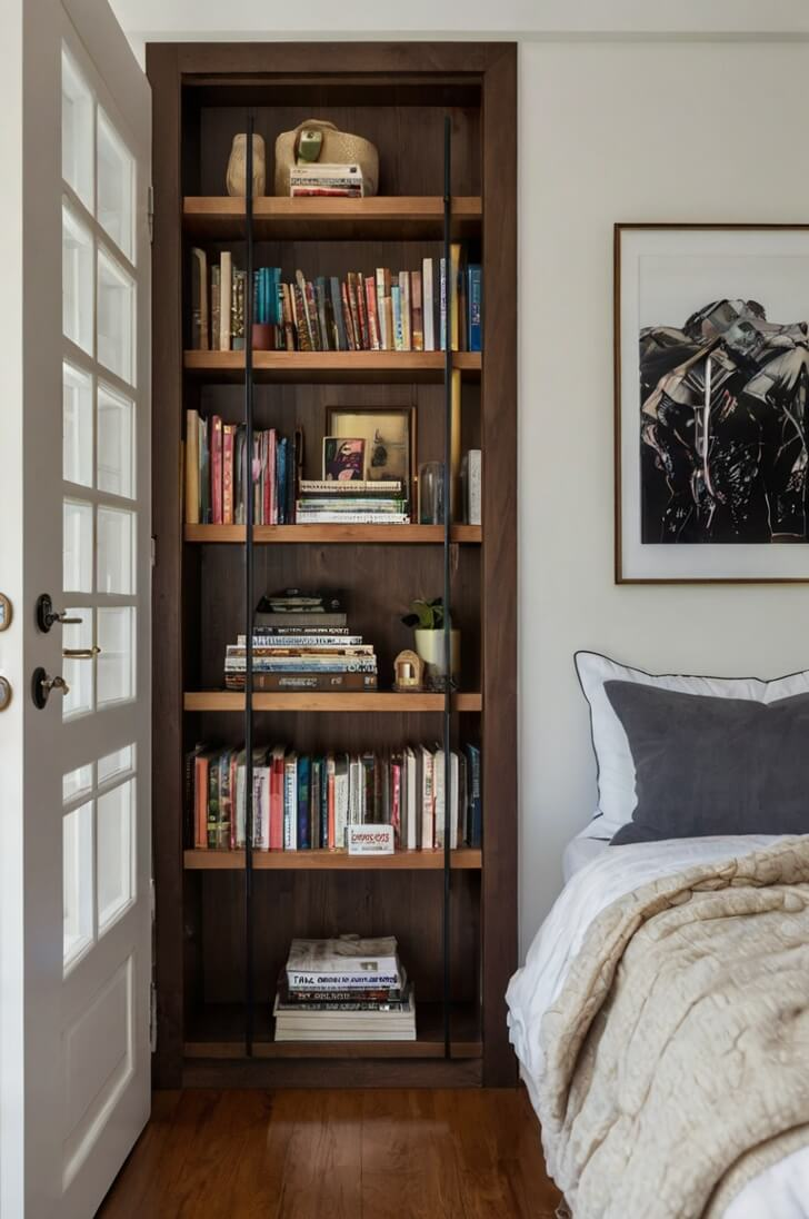 23 Multipurpose Bookshelf Ideas For Small Bedroom