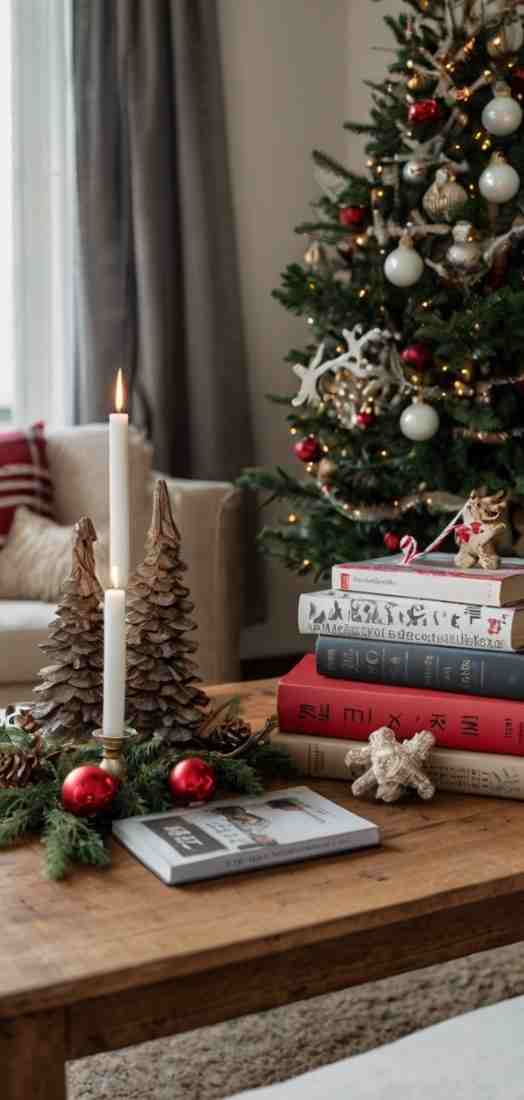 18 Christmas Coffee Table Decor Ideas to Spark Joy This Holiday Season