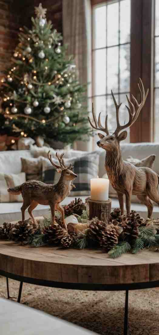 18 Christmas Coffee Table Decor Ideas to Spark Joy This Holiday Season