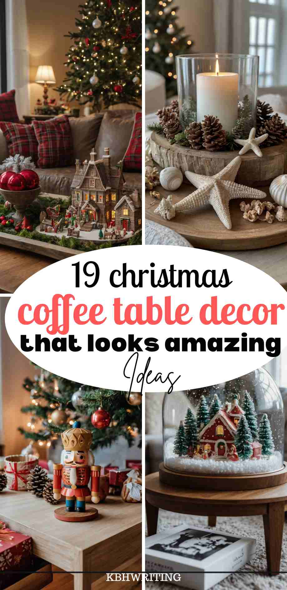 18 Christmas Coffee Table Decor Ideas to Spark Joy This Holiday Season