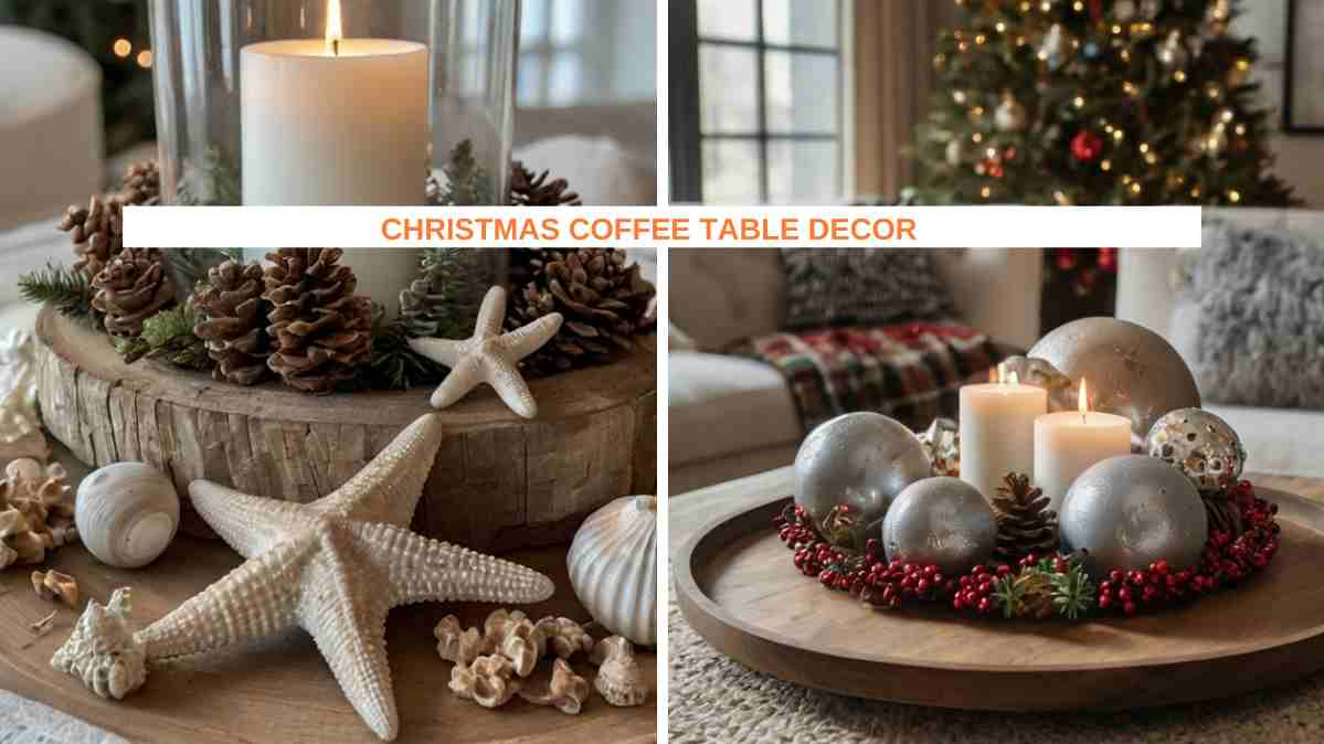 18 Christmas Coffee Table Decor Ideas to Spark Joy This Holiday Season