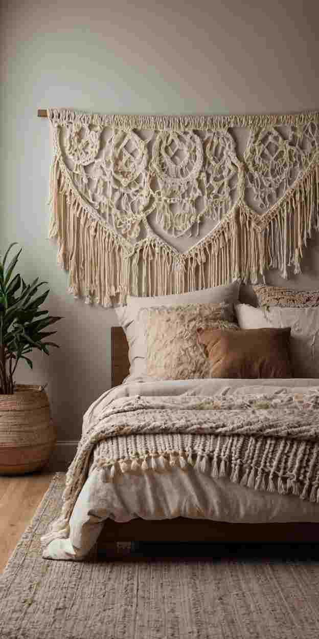 10 Captivating Boho Bedroom Wall Decor Ideas That Feels Welcoming