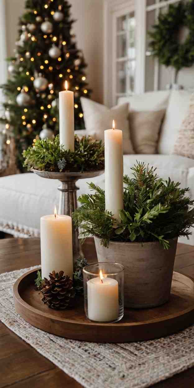 18 Christmas Coffee Table Decor Ideas to Spark Joy This Holiday Season