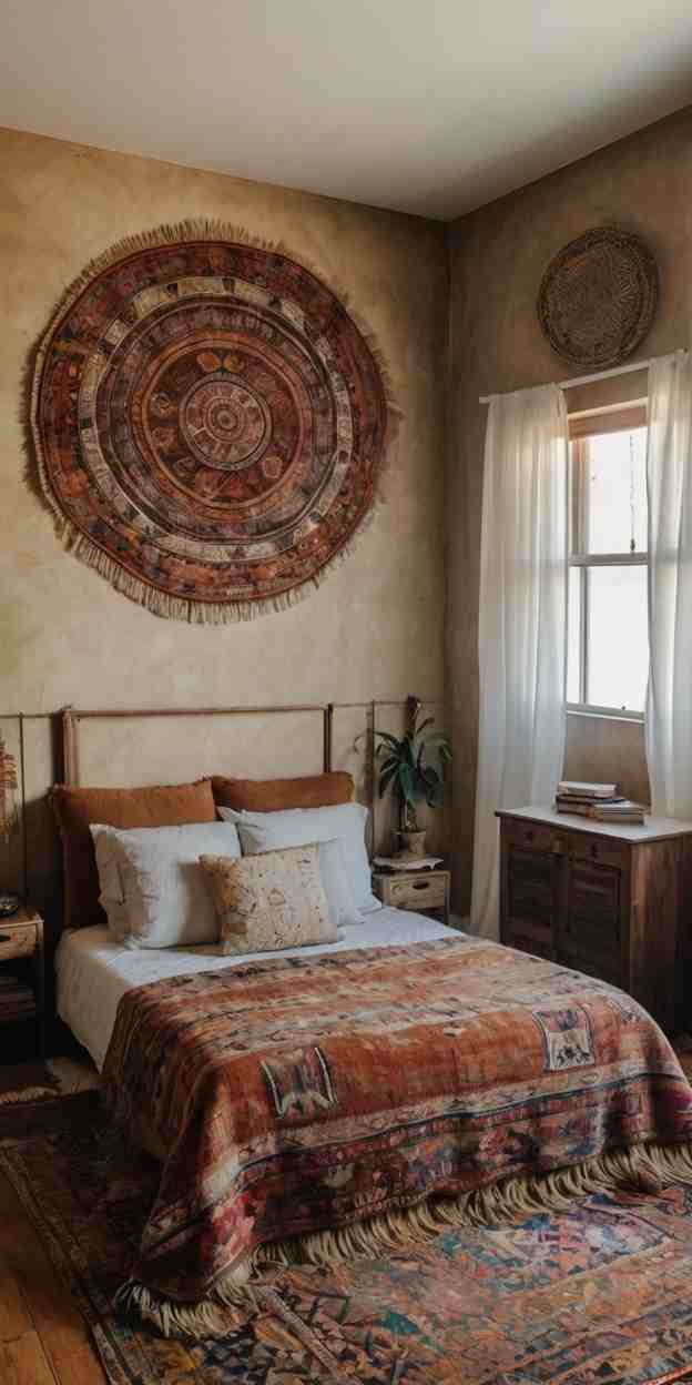 10 Captivating Boho Bedroom Wall Decor Ideas That Feels Welcoming